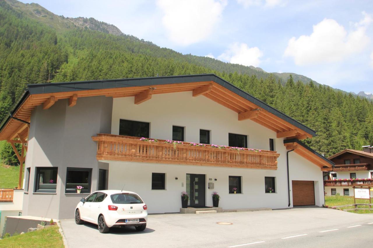 Apart Bergglueck Sankt Leonhard im Pitztal Exteriör bild